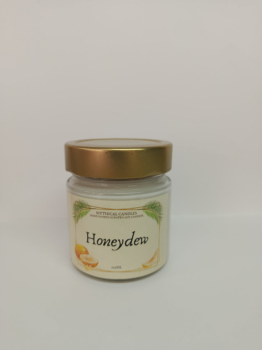 Χειροποίητο Κερί Σόγιας Honeydew 212ml
