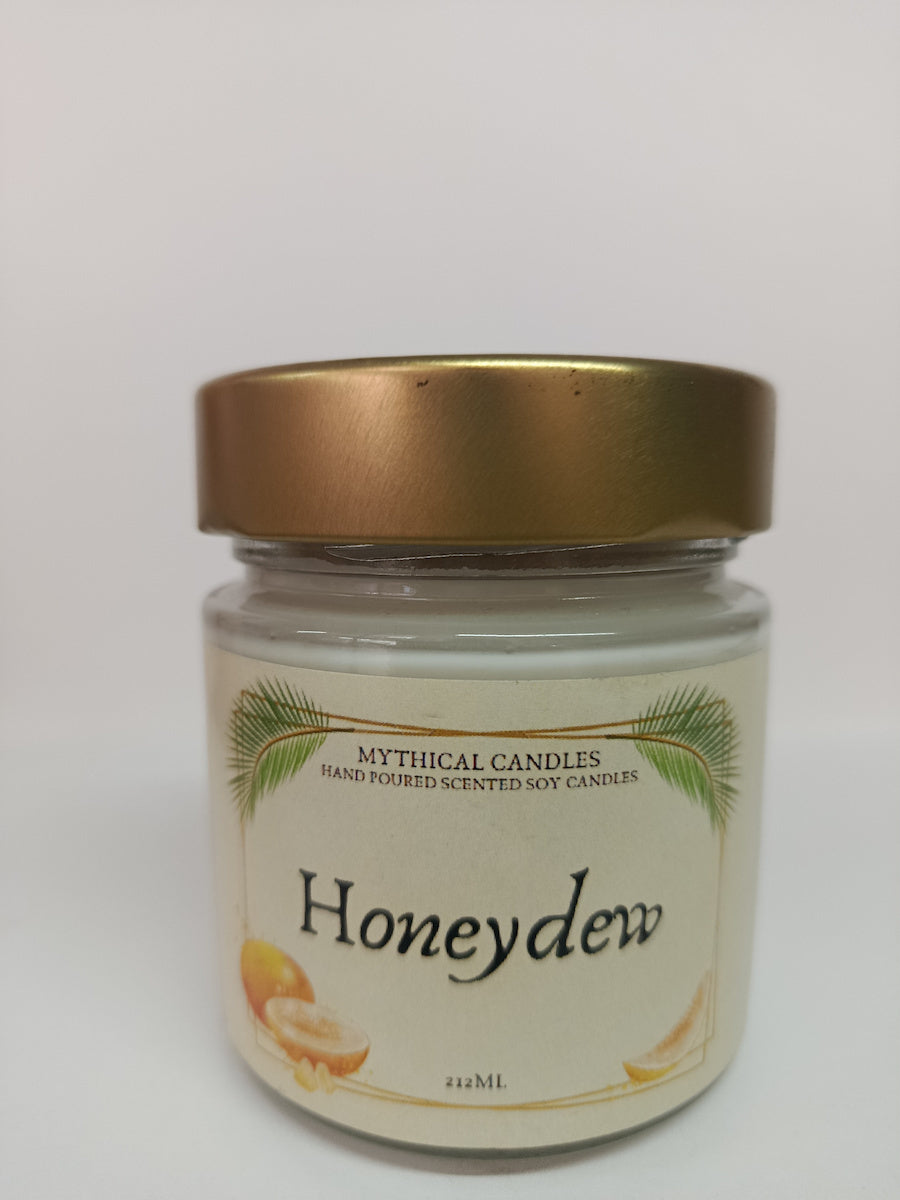Χειροποίητο Κερί Σόγιας Honeydew 212ml