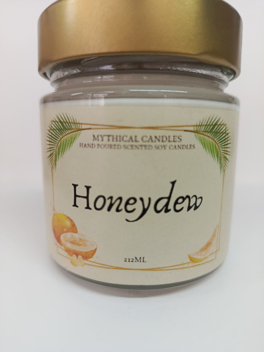 Χειροποίητο Κερί Σόγιας Honeydew 212ml