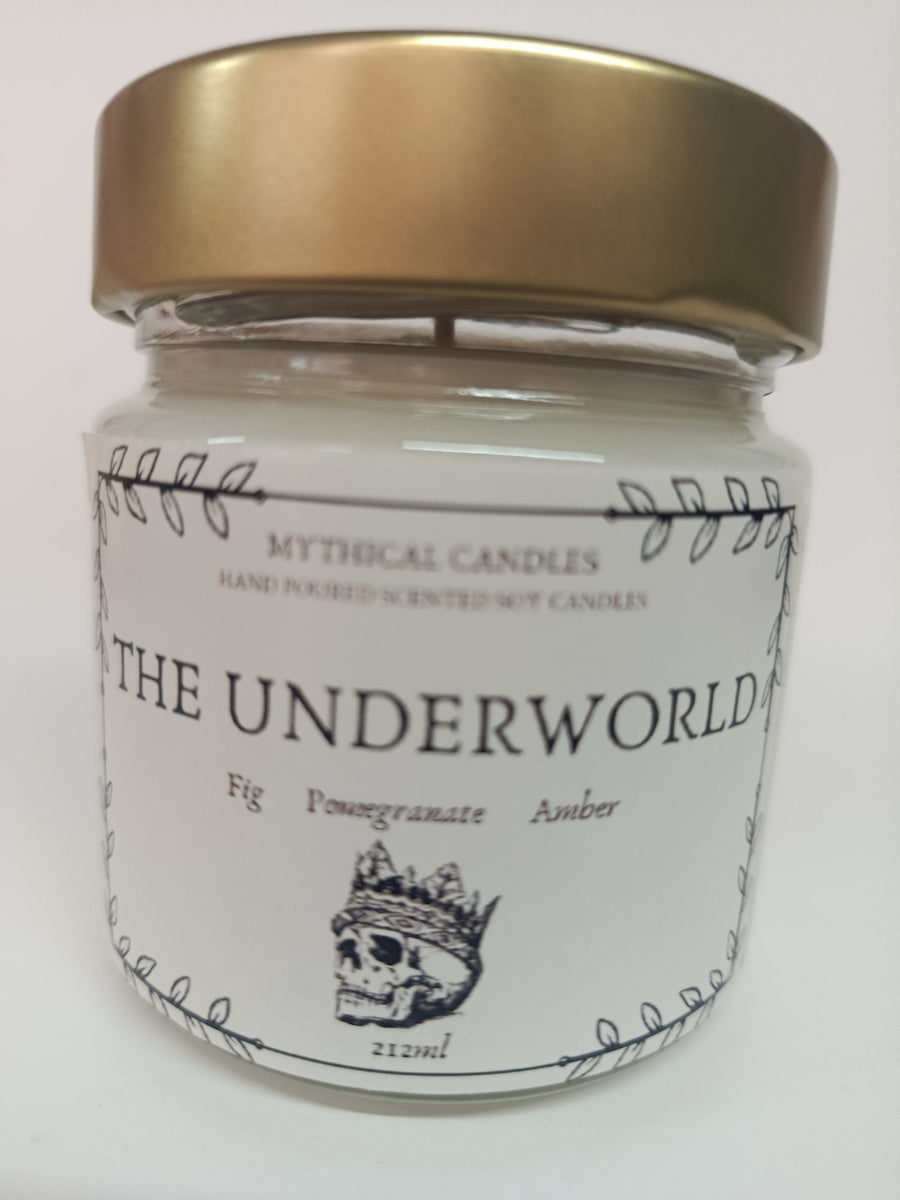 Χειροποίητο Κερί σόγιας Underworld 212ml