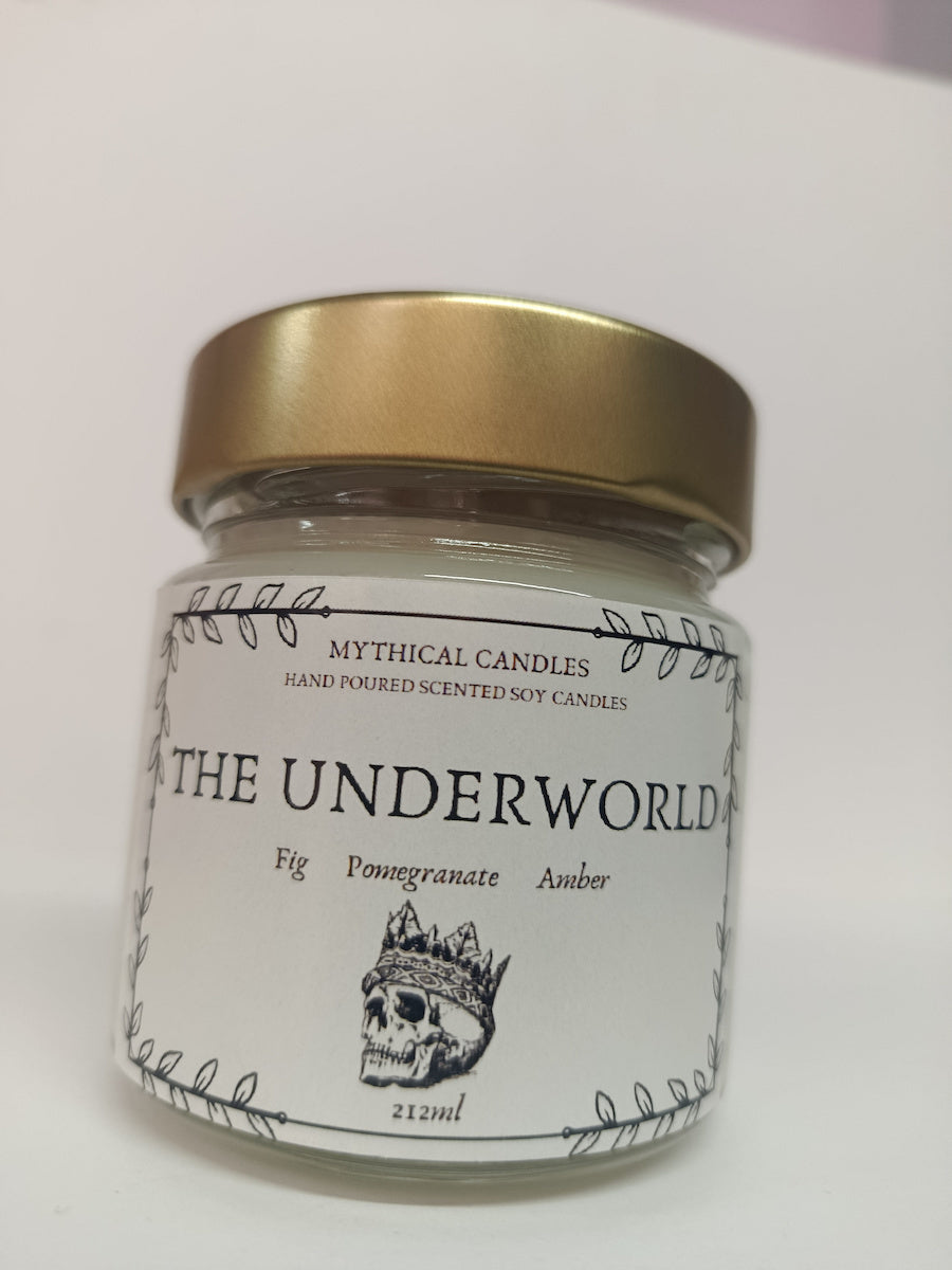 Χειροποίητο Κερί σόγιας Underworld 212ml