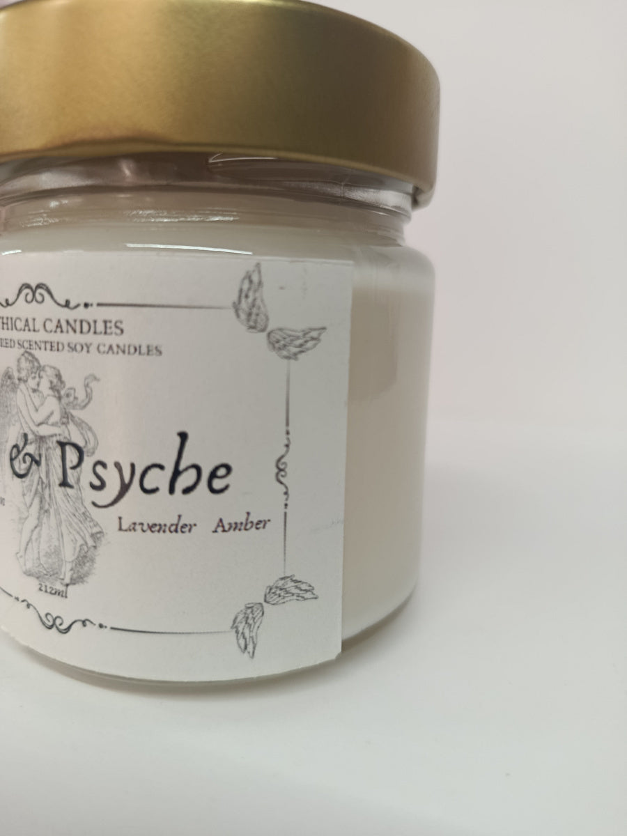 Χειροποίητο Κερί σόγιας Eros & Psyche 212ml