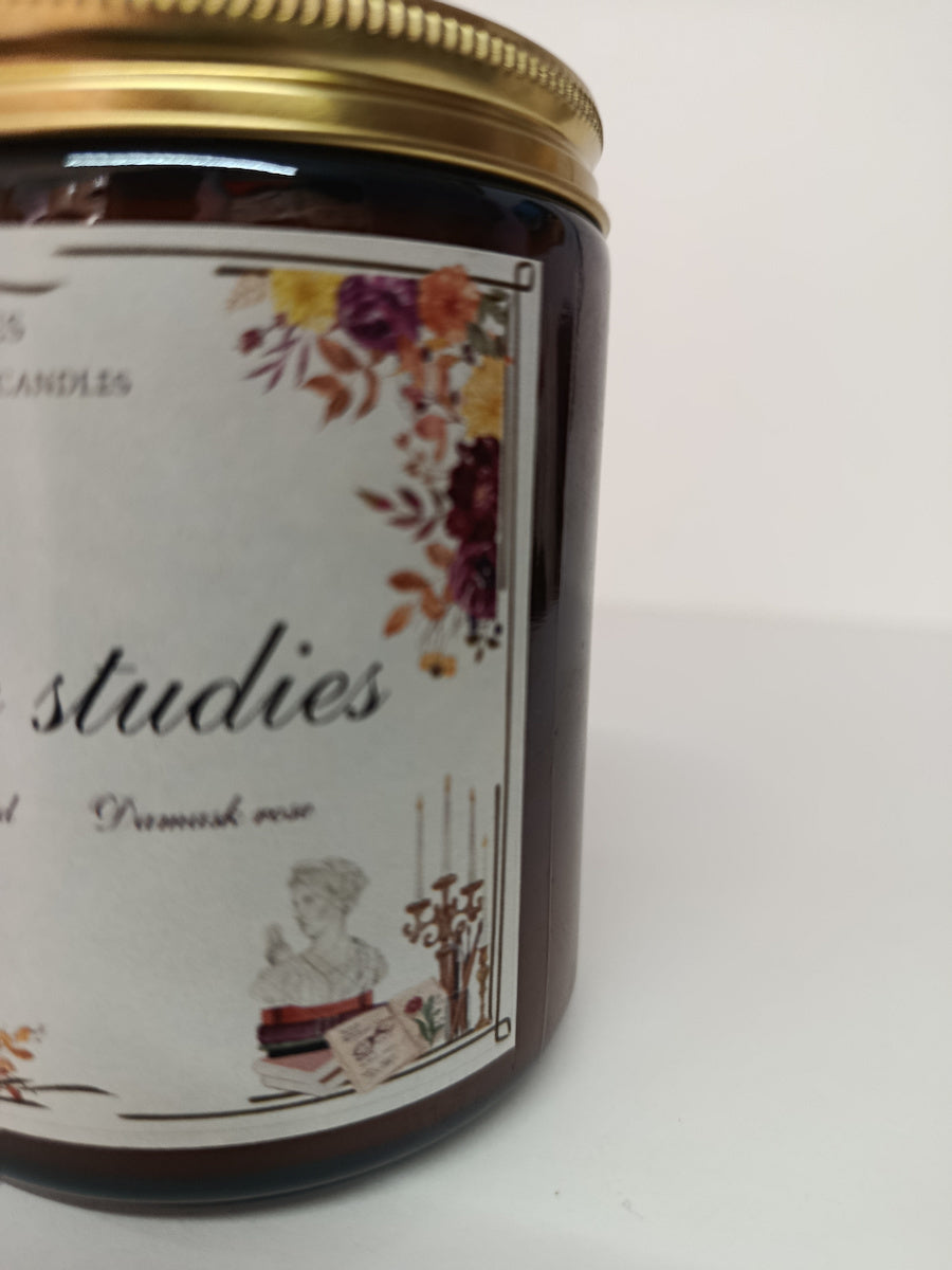 Χειροποίητο Κερί σόγιας Academic studies 250ml.