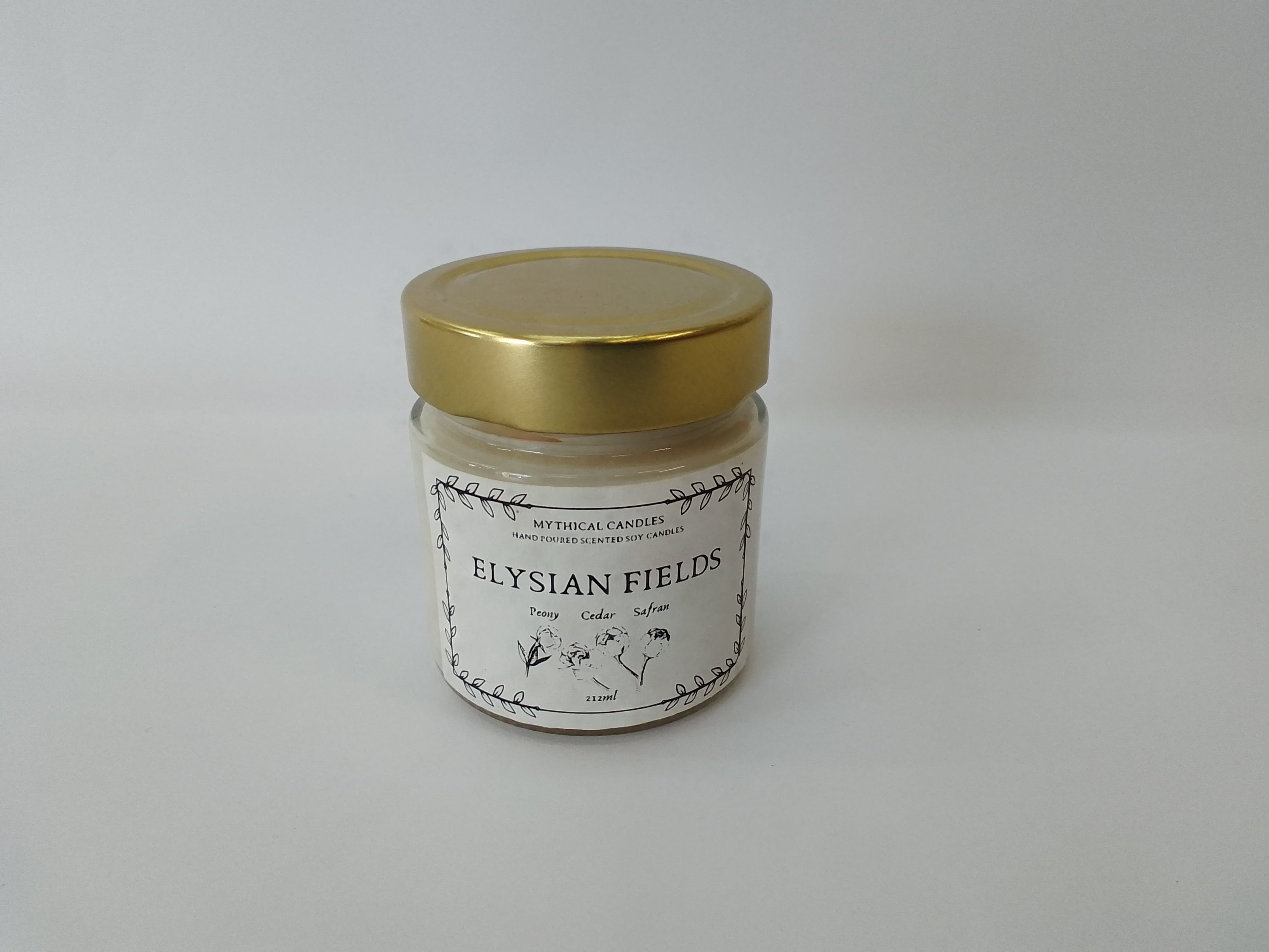 Χειροποίητο Κερί Elysian Fields (Ηλύσια πεδία) 212ml