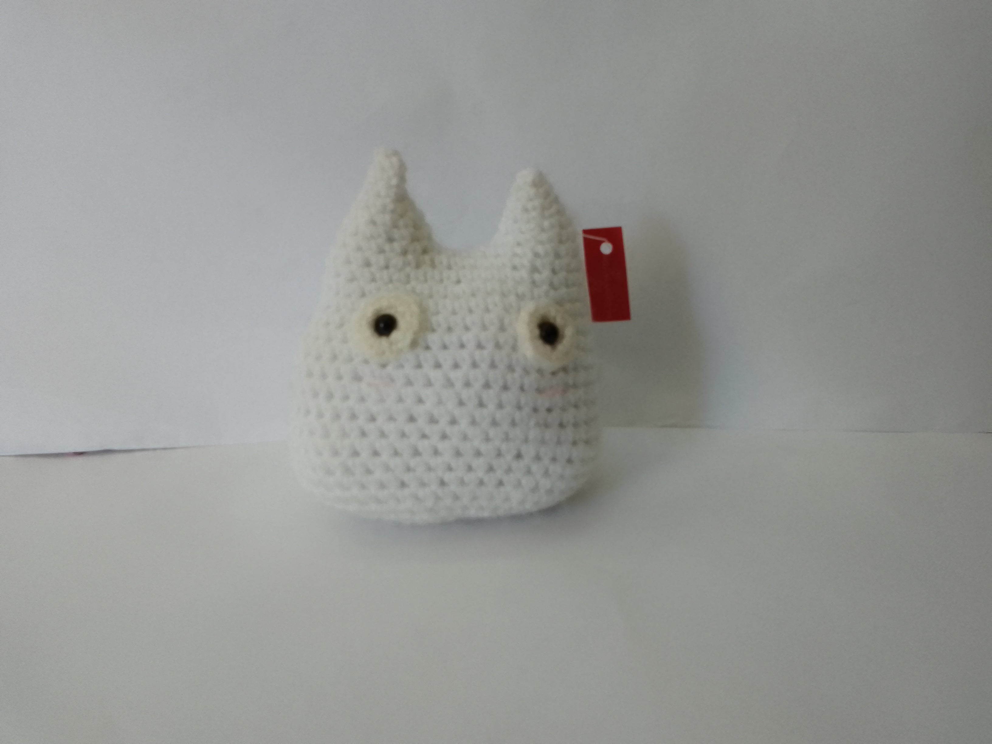 Χειροποίητο πλεκτό κουκλάκι τύπου Chibi Totoro My neighbor Totoro