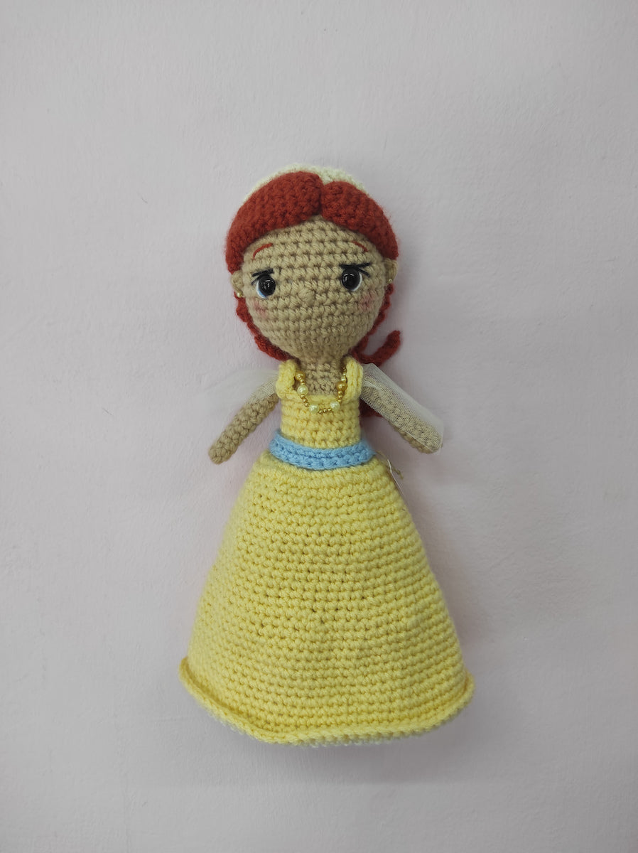 Χειροποίητη πλεκτή ΄κούκλα Αναστασία