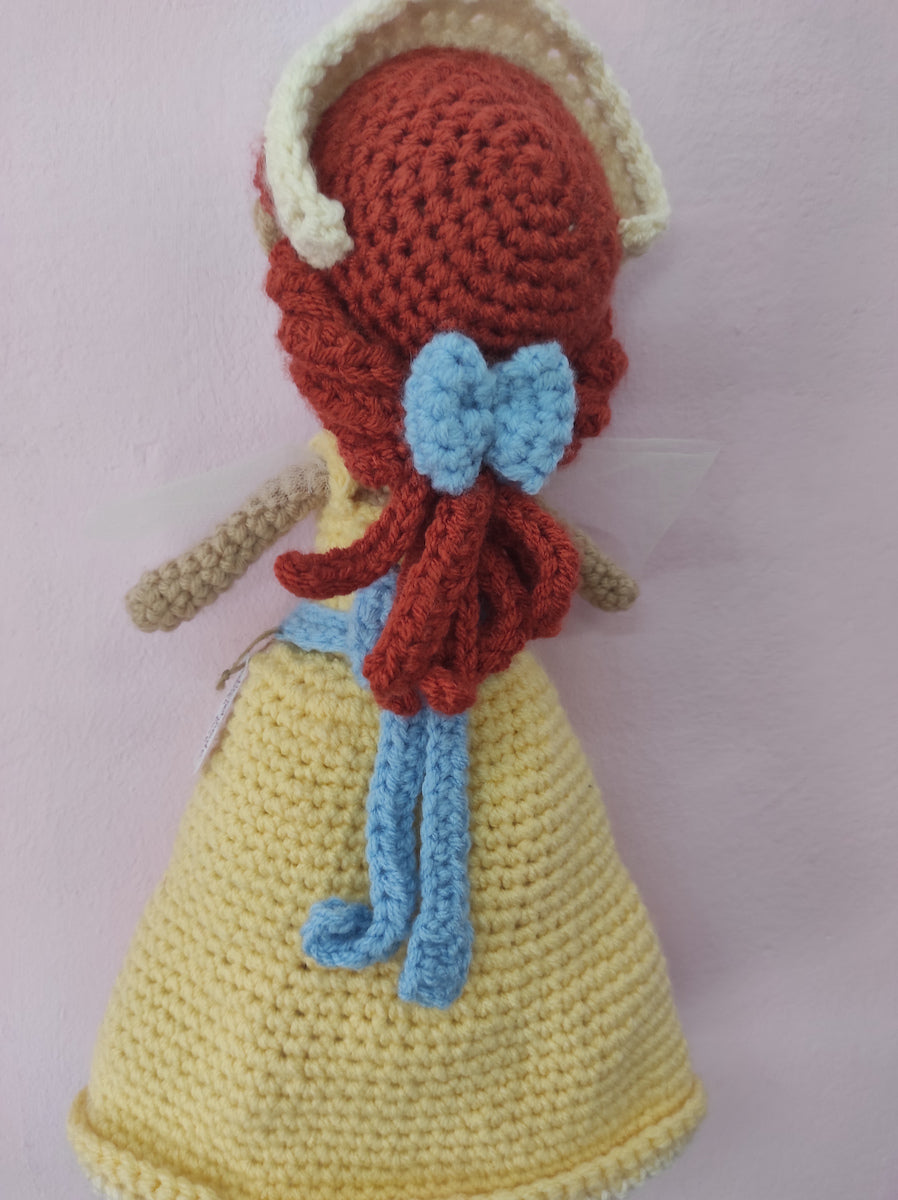 Χειροποίητη πλεκτή ΄κούκλα Αναστασία