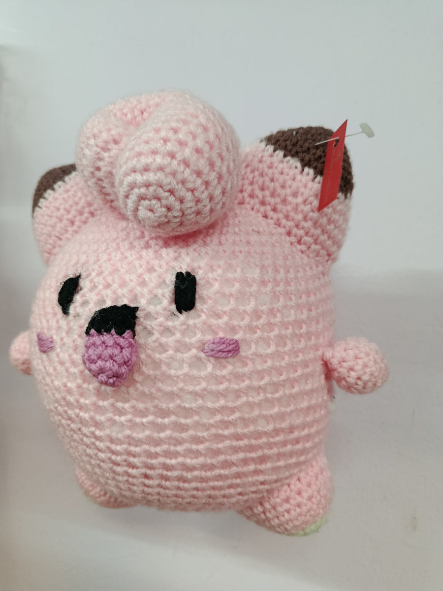 Χειροποίητο πλεκτό κουκλάκι τύπου Clefairy