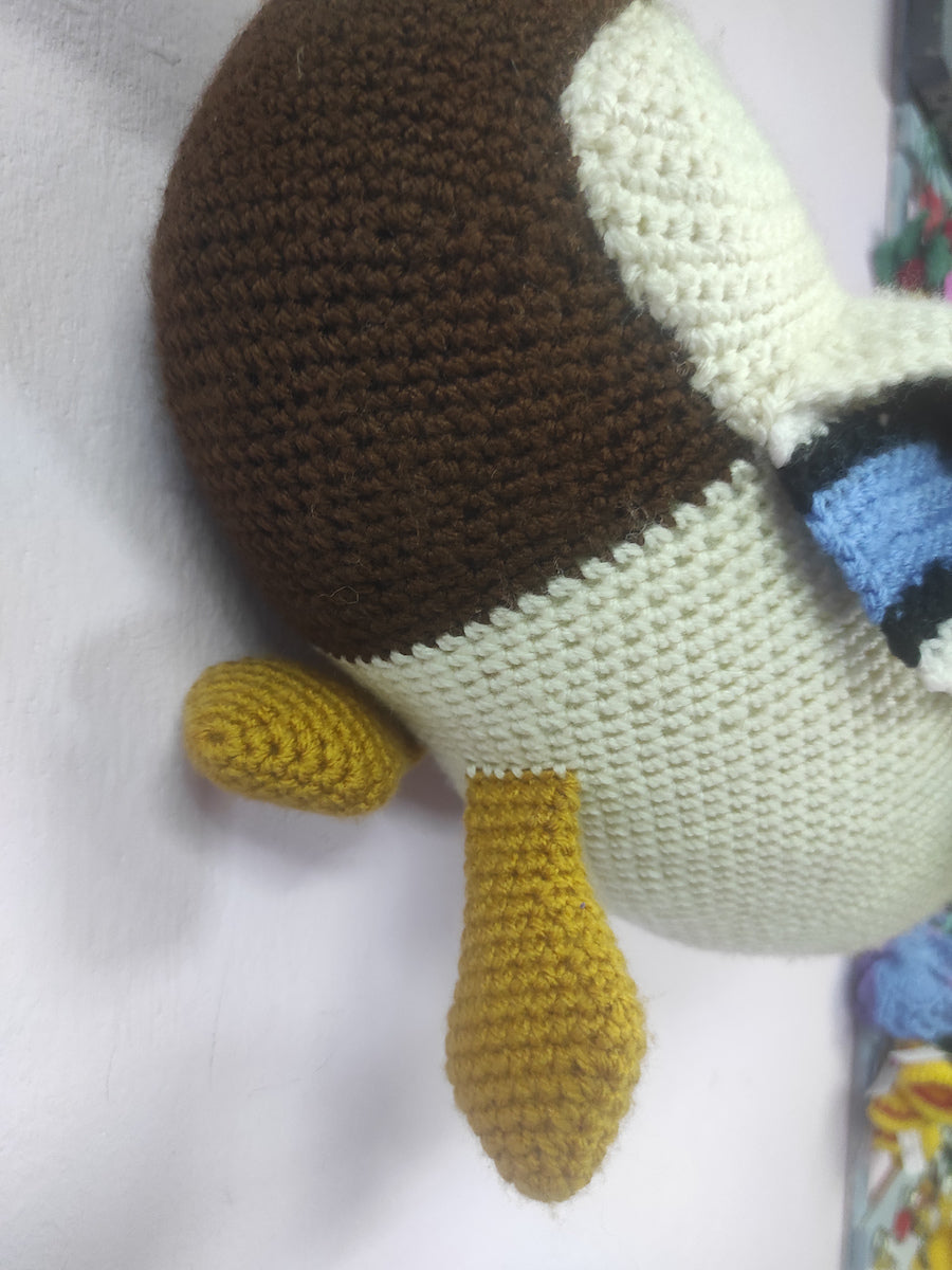 Χειροποίητο πλεκτό κουκλάκι πάπια Mallard